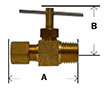 Compression x MPT Needle Valve Diagram